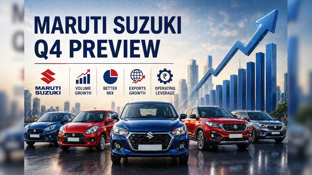 Maruti Suzuki Q4 Preview: Profit Seen Up 10% as Volume Growth Lifts Revenue, Margin View Mixed