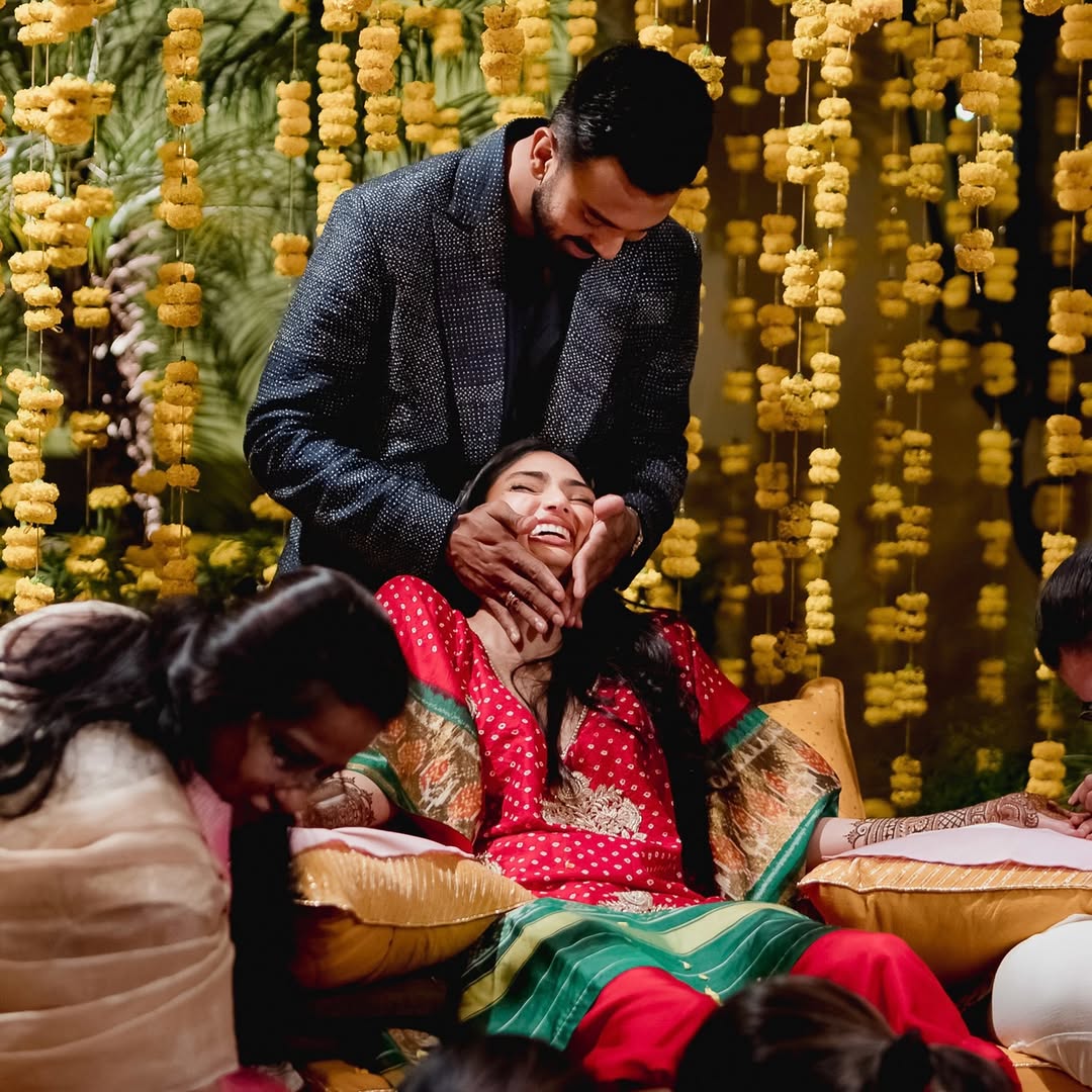On Husband KL Rahul's Birthday, Athiya Shetty Shares Unseen Pics From Wedding