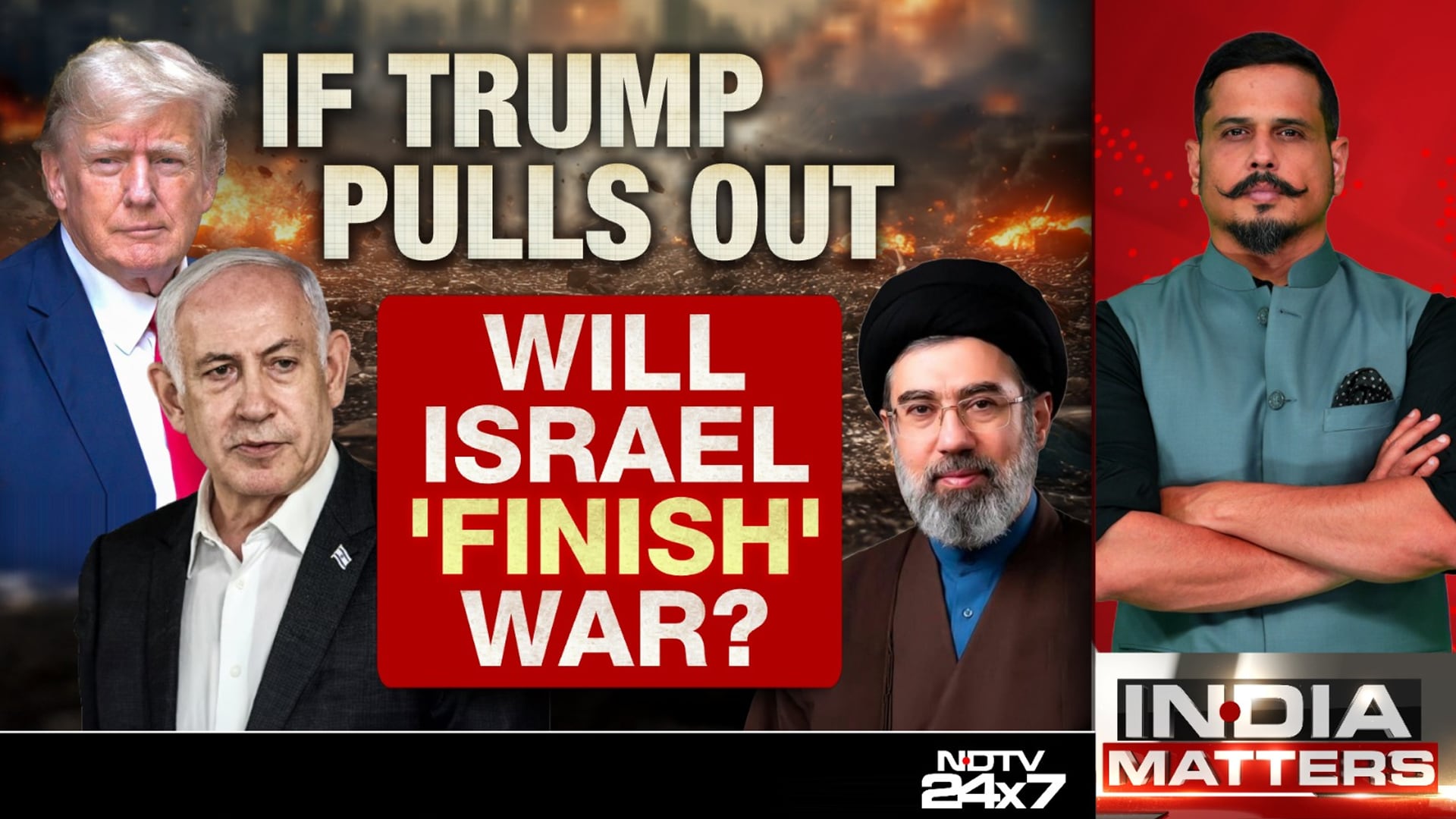 If Donald Trump Pulls Out, Will Israel Finish the War Alone?