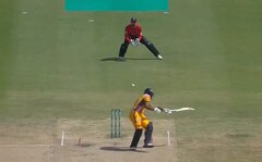 Babar Azam Gets Hit By Nasty Bouncer From Ubaid Shah In PSL. Watch