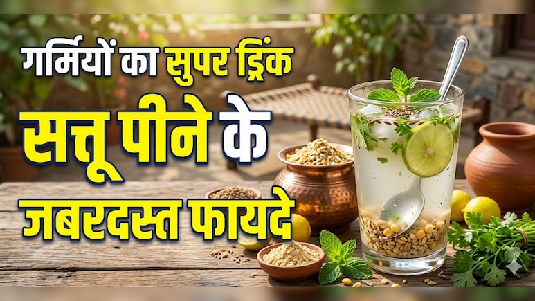 भीषण गर्मी में सत्तू का शरबत क्यों है अमृत? जानें फायदे और बनाने का सही तरीका