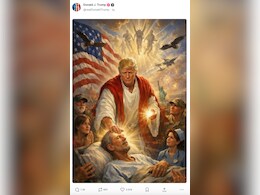 Trump Deletes Jesus Post Of Himself After Outcry