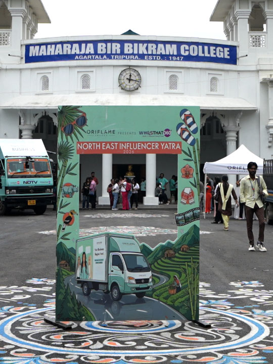 Northeast Influencer Yatra: Oriflame Energises MBB College