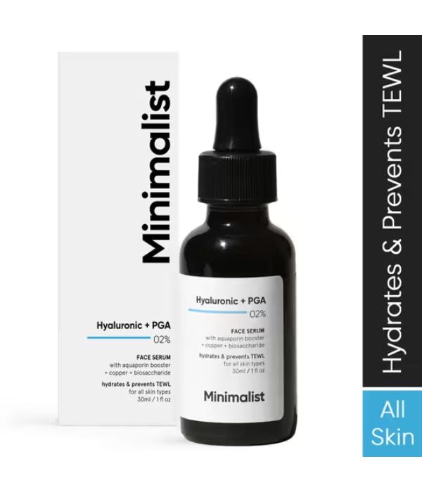 Click To Buy Minimalist 2% Hyaluronic Acid + PGA With Face Serum (30ml)