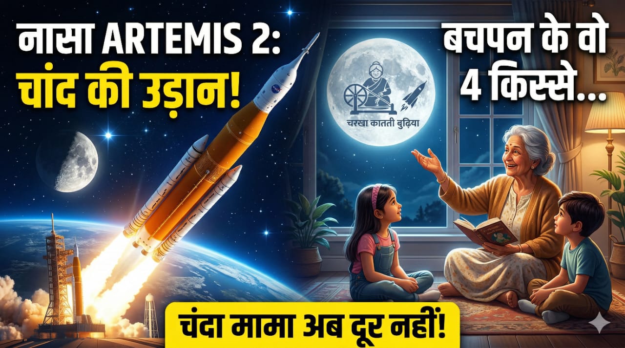 अब दूर के नहीं रहे चंदा मामा, बचपन में पढ़े-सुने चांद के चार किस्से जो आज हर 90s किड को याद आ रहे हैं...