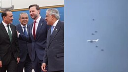 Video: Pak F-16s Escort JD Vance's Aircraft As He Arrives In Islamabad For Iran Talks