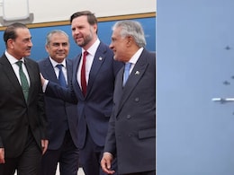 Video: Pak F-16s Escort JD Vance's Aircraft As He Arrives In Islamabad For Iran Talks