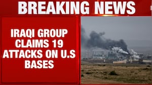 Iraqi Group Claims 19 Attacks On US Bases; Drones, Missiles Used In Strikes