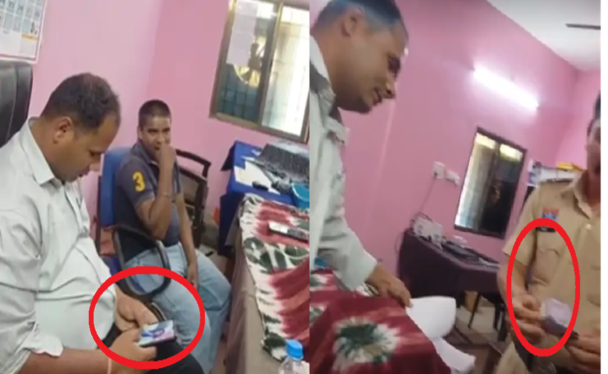 राजनांदगांव पुलिस पैसे का लेनदेन! रिश्वत लेते कॉन्स्टेबल का Video Viral, डोंगरगढ़ थाने से ASI समेत दो सस्पेंड