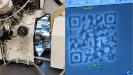 Researchers Set World Record By Creating QR Code Thinner Than Human Hair