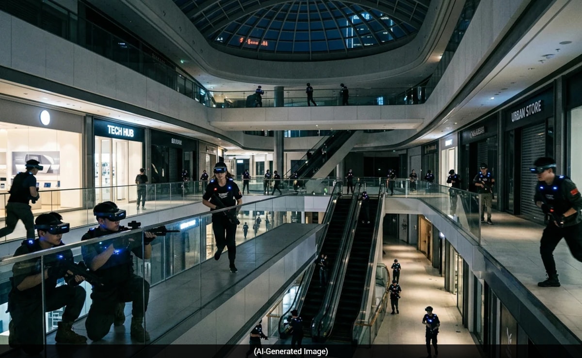 China's Gen Z Turns Dead Shopping Malls Into Real-Life Battle Royale Arenas