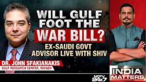 Will Gulf Foot The War Bill? Ex-Saudi Advisor Speaks To NDTV