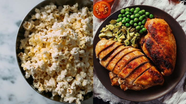 Popcorn To Chicken Breast: 10 Foods That Can Speed Up Weight Loss, According To US Fitness Coach