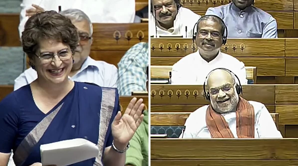 "He Is Laughing": Priyanka Gandhi's Chanakya Swipe At Amit Shah