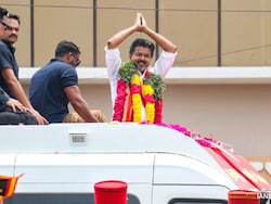 Poll Flying Squad Checks TVK Chief Vijay's Vehicle In Tamil Nadu, No Cash Found