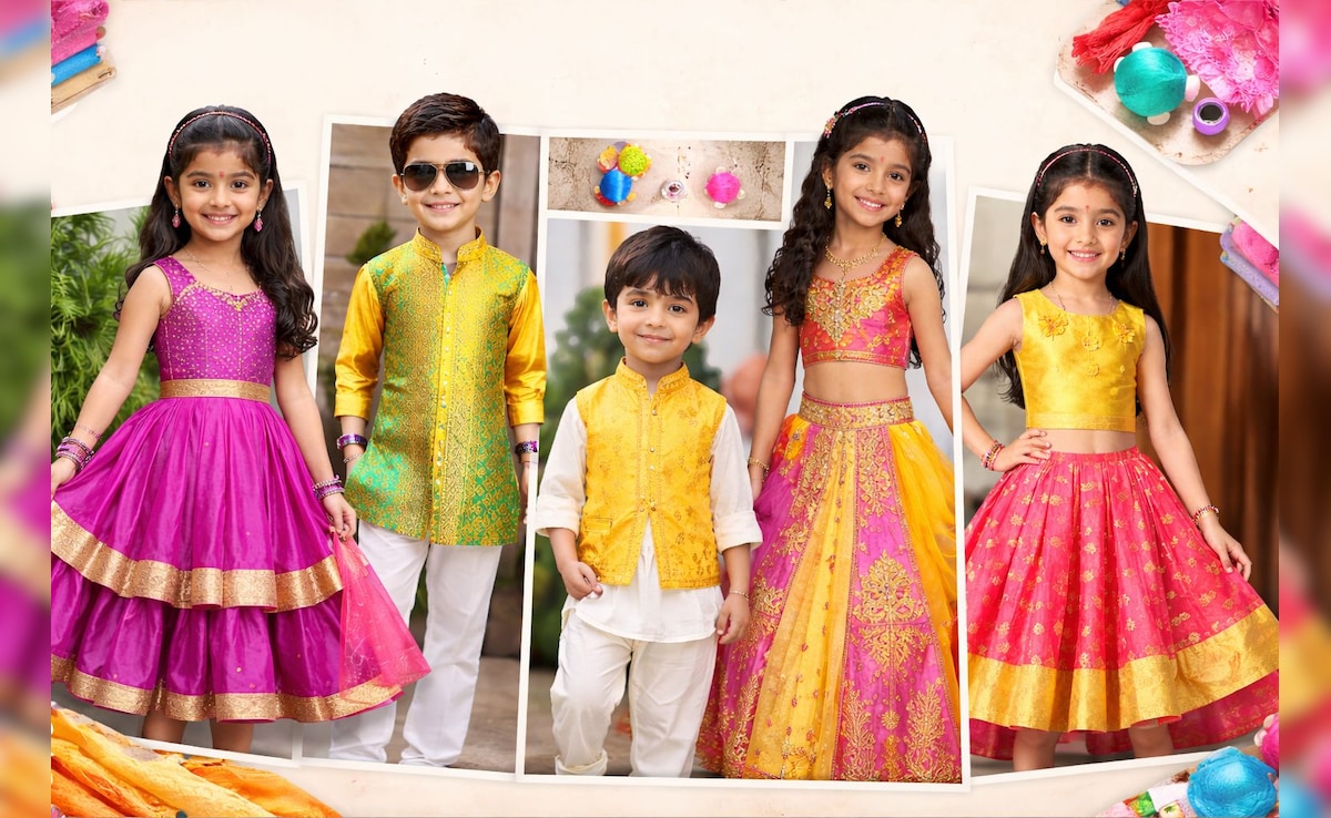 पुरानी साड़ियों का क्या करें? इस उधेड़बुन से निकलें और बच्चों के लिए ऐसे बनाएं स्टाइलिश ड्रेस