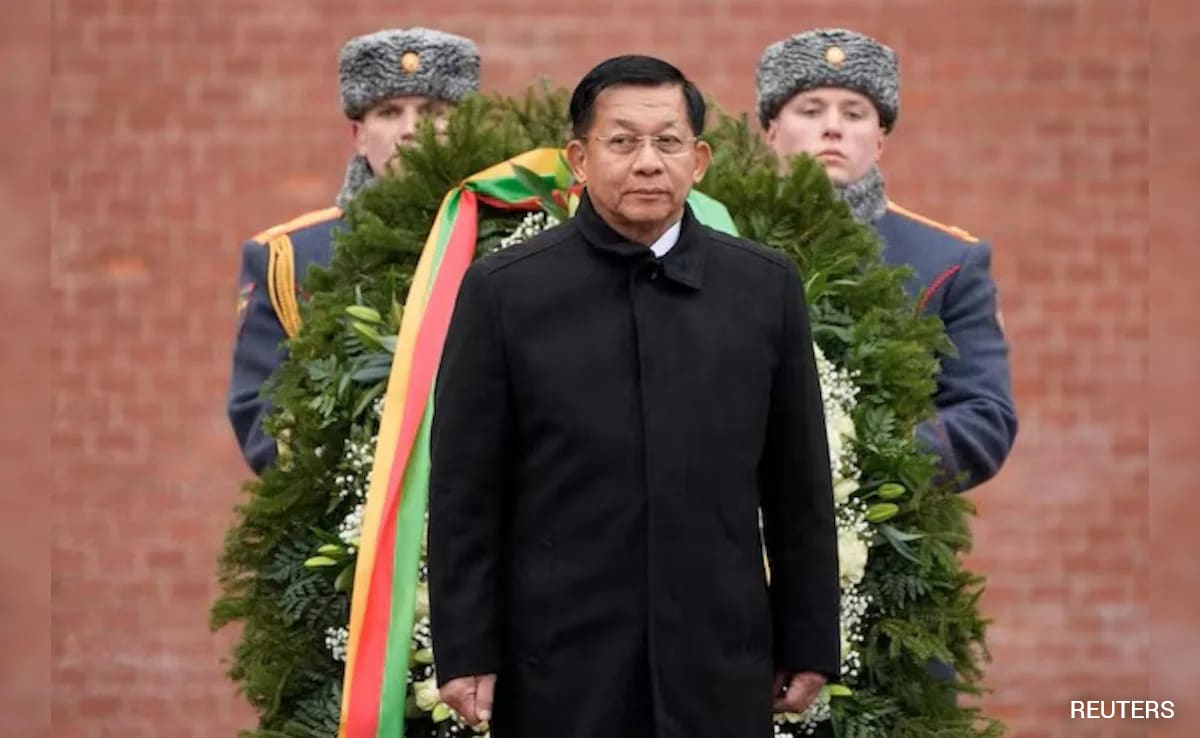Myanmar Junta Chief Min Aung Hlaing Elected President In Parliamentary Vote