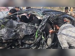 Rajasthan: बाड़मेर NH-68 पर भीषण सड़क हादसा, कार और पिकअप की जोरदार भिड़ंत, 4 लोगों की दर्दनाक मौत