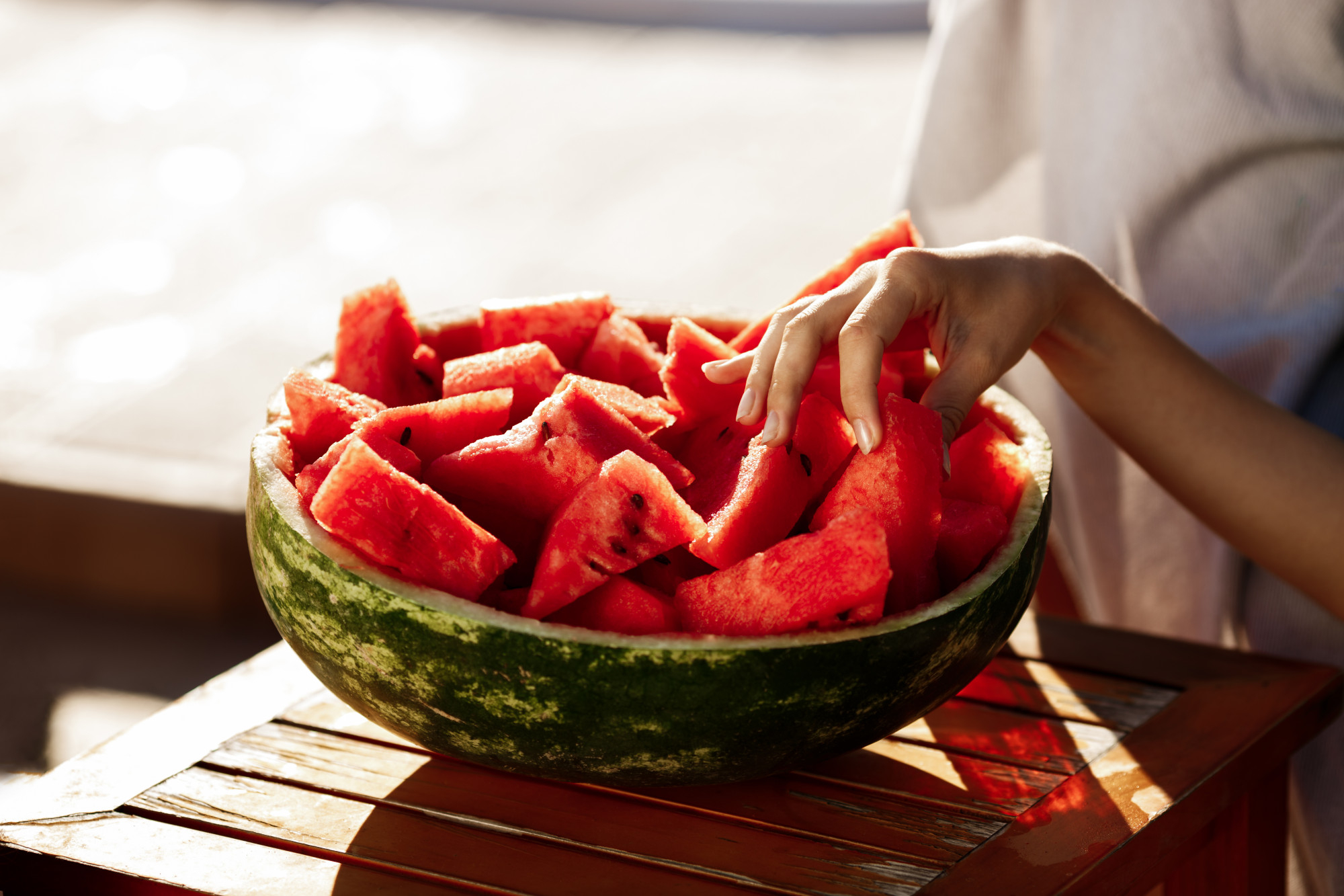 What A Gastroenterologist Says About Watermelon And Post-Meal Bloating