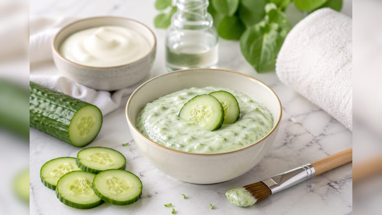 Dahi-Kheera Face Pack: गर्मियों में त्वचा को ठंडक और राहत देने के लिए लगाएं दही और खीरे का फेस पैक, जानें बनाने का तरीका