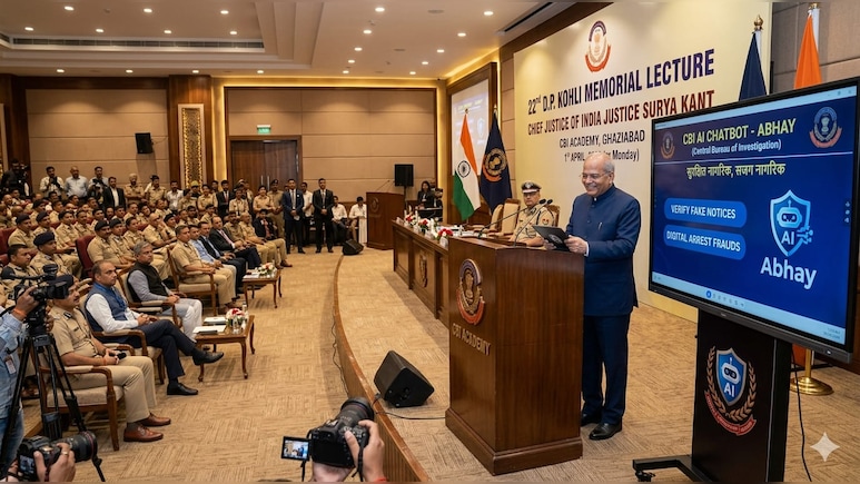 डिजिटल अरेस्ट के नाम पर लूटने वालों का 'काम तमाम', CBI का रोबोटिक दोस्त 'अभय' संभालेगा मोर्चा!