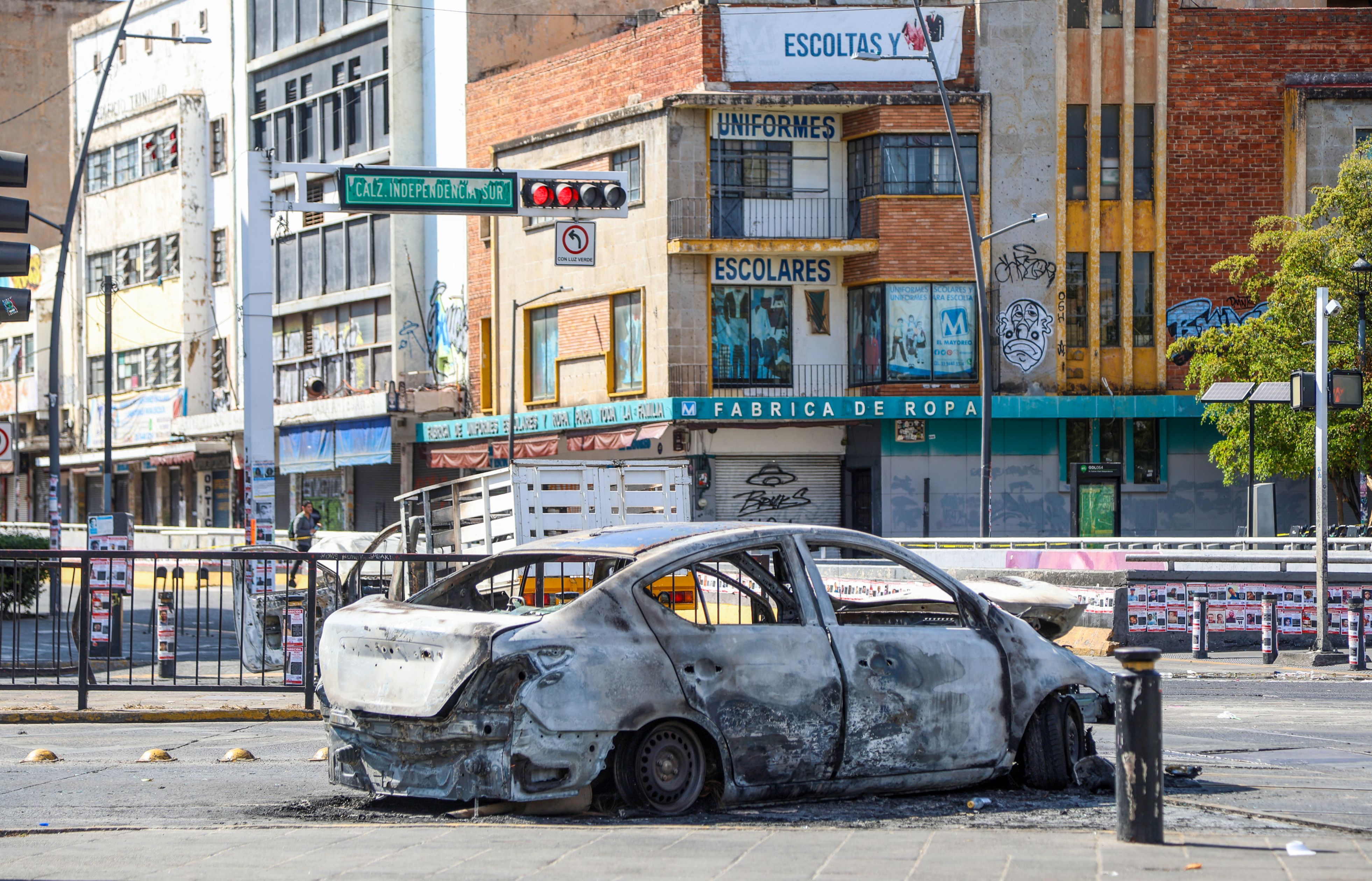 एल मेंचो की मौत के बाद मेक्सिको के कई शहरों में हिंसा हुई थी. 