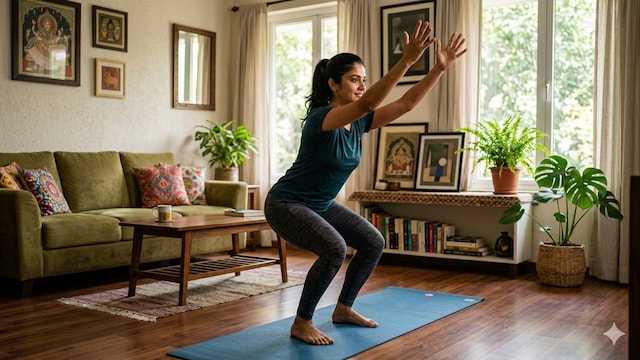 Yoga asanas not only tones your muscles but also improves posture and prevents injuries