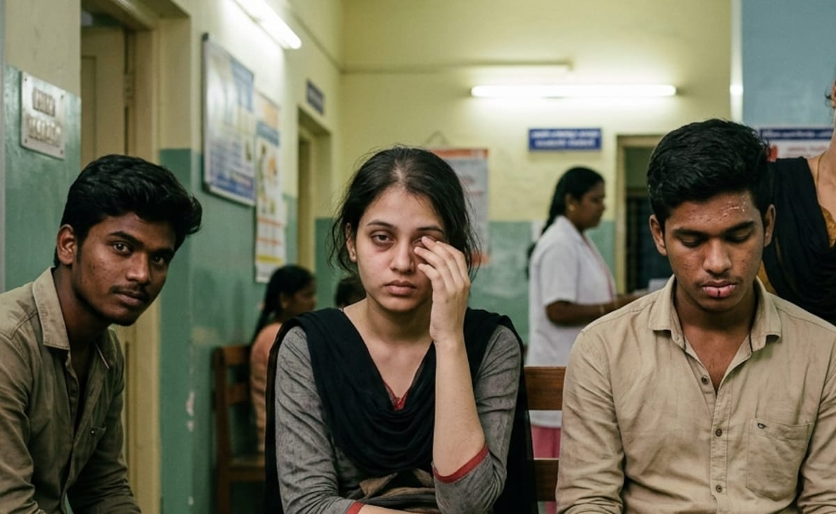 Young Indians with vitamin deficiencies Young Indians with vitamin deficiencies