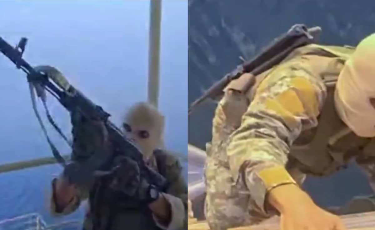 Fast Boats, Masks, Rifles: How Iran Guards Seized India-Bound Ship In Hormuz