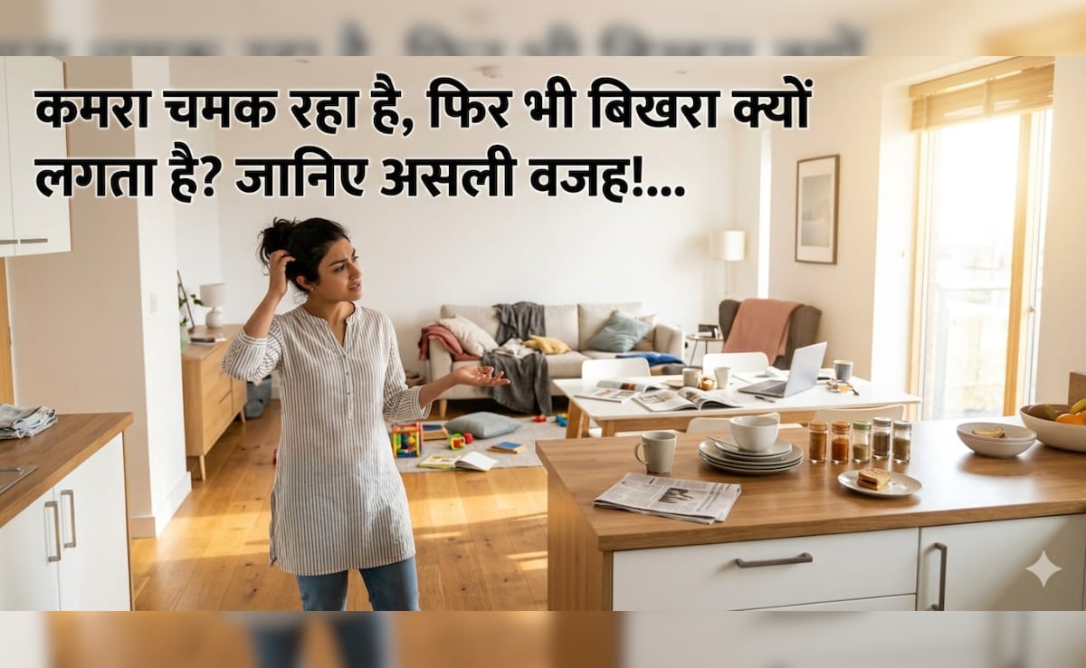 कमरा साफ है फिर भी Messy क्यों लगता है? ये छोटी गलतियां खराब कर रही हैं आपके घर की Vibe