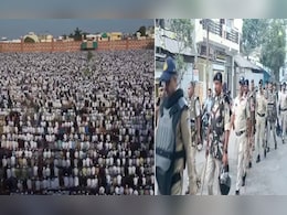 Eid al-Adha: एमपी में शांतिपूर्ण तरीके से मनाई जा रही बकरीद; नमाज के लिए भीड़, भोजशाला मे सुरक्षा के कड़े इंतजाम