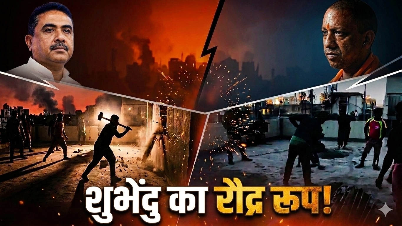 Bengal bulldozer action: शुभेंदु सरकार का कड़ा संदेश! पूरे बंगाल में शुरू हुआ बुलडोजर एक्शन