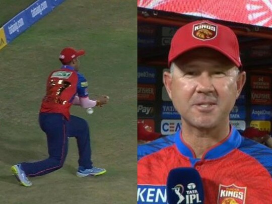 Punjab Kings Star Sets Unwanted Record After Dropping Sitter vs SRH. Ricky Pontings Reaction Says It All
