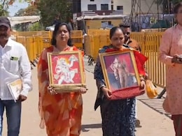 भोजशाला में मां सरस्वती और हनुमान जी की फोटो लेकर पहुंचे लोगों को पुलिस ने रोका, फिर लौटाया; जानिए पूरा मामला