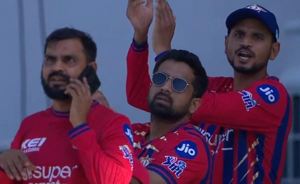 Lucknow Super Giants Staff Member Spotted Using Phone During CSK Clash, Causes Social Media Row