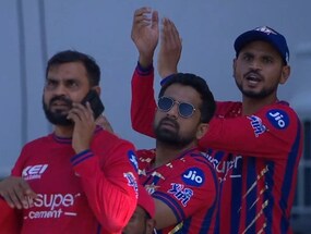 Lucknow Super Giants Staff Member Allegedly Spotted Using Phone During CSK Game, Sparks Controversy