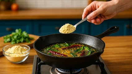 Why Many Indian Cooks Swear By Adding Besan To Tadka