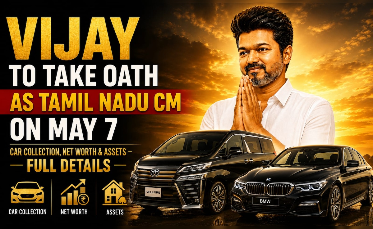 Vijay To Take Oath As Tamil Nadu CM On May 7: Car Collection, Net Worth & Assets — Full Details