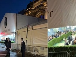 Viral: Met Gala Entrance Is Actually A 'Tent'. Internet Says, 'Indian Weddings Do Better'