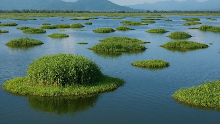 Which Is India's Only Floating National Park?