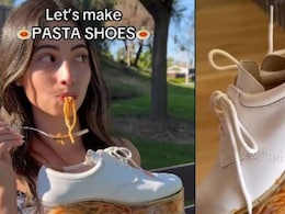 Influencer's "Pasta Shoes" Video Goes Viral, Internet Calls It Unhygienic