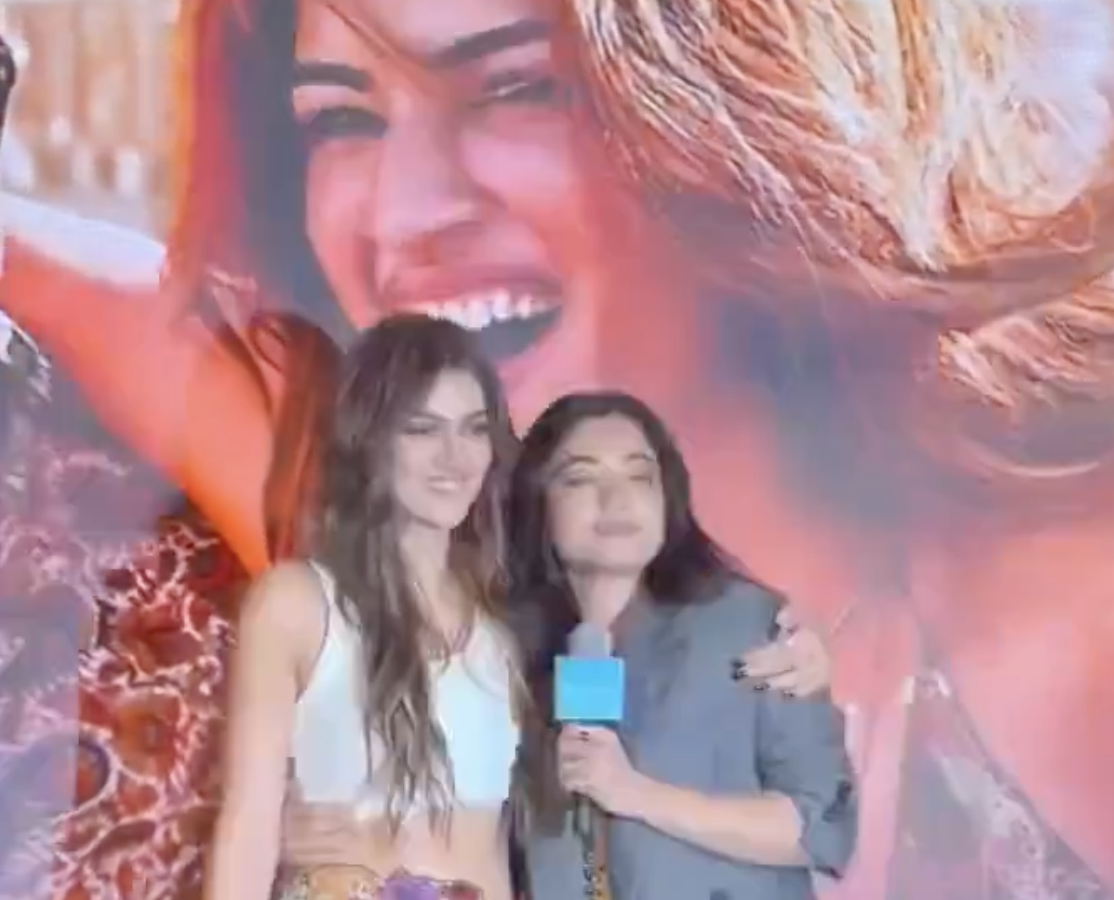 Rashmika Mandanna Accidentally Drops The 'F Word' While Praising <i>Cocktail 2</i> Co-Star Kriti Sanon, Watch What Happened Next