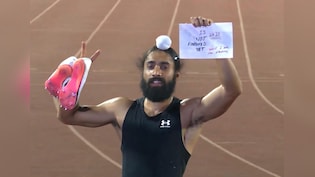 कुतों ने भगाया, खेत में भागे, ट्रैक-स्पाइक्स-डाइट की कमी भी नहीं आई 10.09 सेकेंड में 100मी. रिकॉर्ड के आड़े