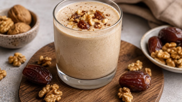 Khajur Walnut Smoothie Recipe: थकान दूर करने से लेकर दिमाग तेज रखने तक, ये हेल्दी स्मूदी बन सकती है आपकी नई फेवरेट