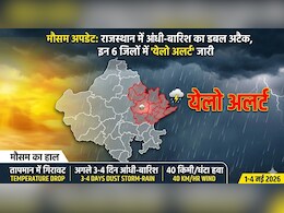 राजस्थान में मौसम का यू-टर्न, अगले 48 घंटों में धूलभरी आंधी और बारिश का अलर्ट, जानें आपके जिले का हाल
