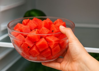 Is Cut Watermelon Stored In The Fridge Safe To Eat? We Asked A Nutritionist
