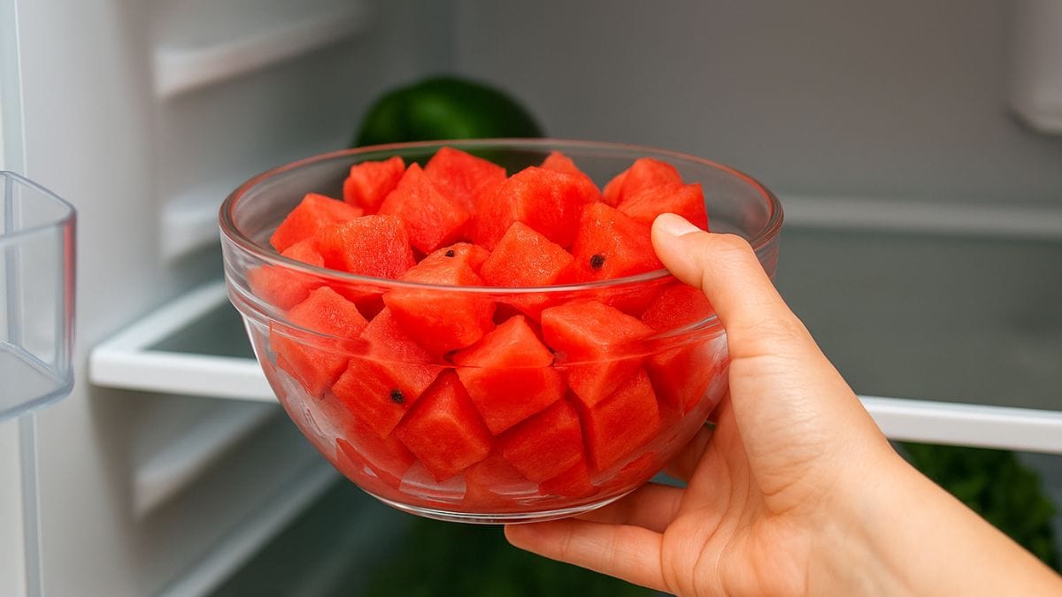 Is Cut Watermelon Stored In The Fridge Safe To Eat? We Asked A Nutritionist