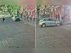 Video: Man Drives Into Pedestrians, Then Chases People With Knife In Italy