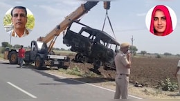 गाड़ी में जिंदा जलने से 10 घंटे पहले कांग्रेस नेता ने मांगी थी पुलिस सुरक्षा, घर में मिलीं खून से सनी ईंटें&nbsp;