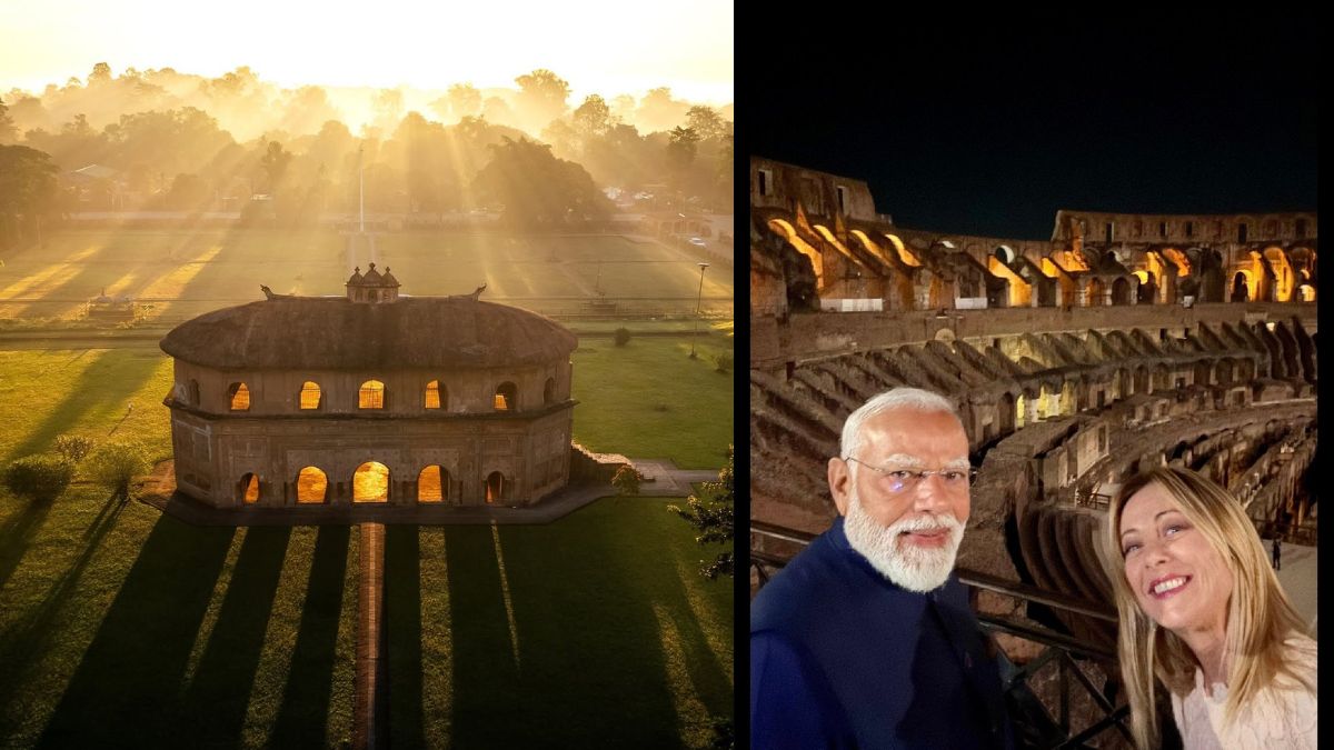 Inside India's 275-Year-Old Colosseum In Assam, Rebuilt From Ruins